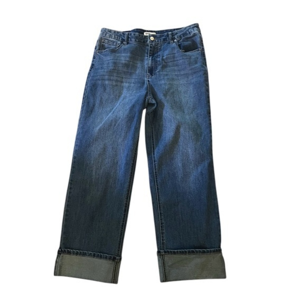 OAT New York Cuffed Classic Blue Denim Jeans